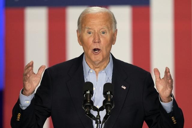 Zum Aufhren knne ihn nur Gott bewegen: US-Prsident Biden will nichts von Rckzug wissen