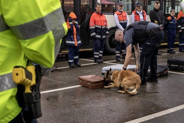 Beim Blaulichtag gaben Freiburger Rettungsorganisationen Einblicke in ihre Arbeit