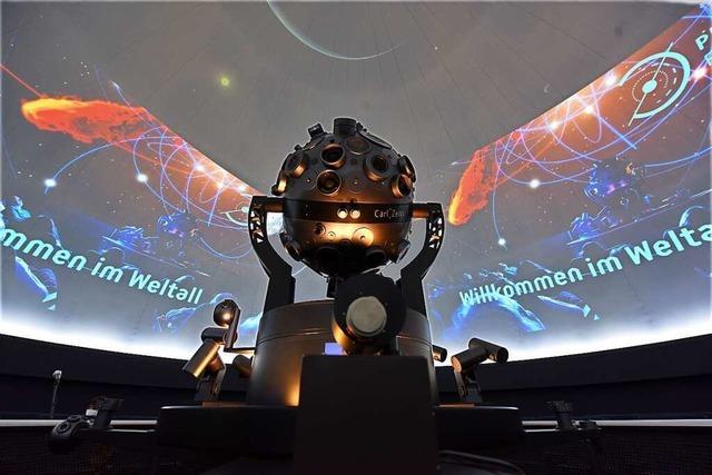 Das Planetarium Freiburg begrt fast 70.000 Gste in der Sternenkuppel