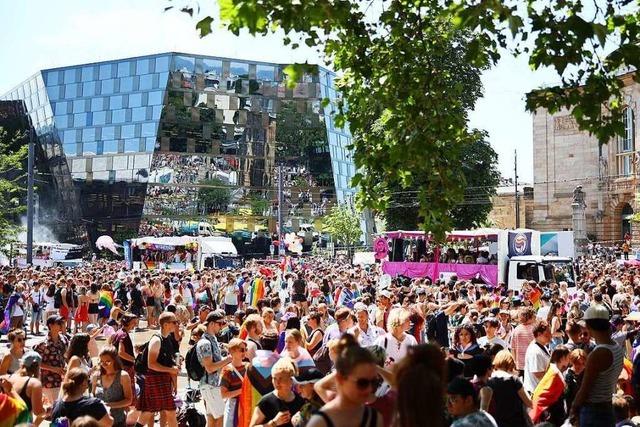 Zum Christopher Street Day in Freiburg werden am Samstag Tausende Menschen erwartet