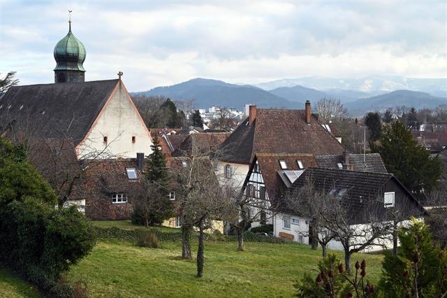 Neben dem "Bierhusle" in Freiburg-Lehen soll ein viergeschossiger Neubau entstehen