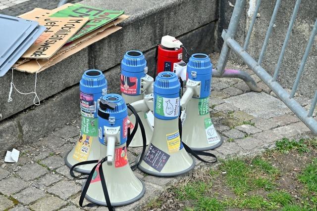 Mehrere Versammlungen in Freiburgs Innenstadt am Samstag