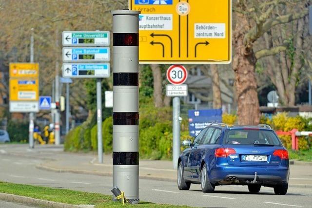 Im vergangenen Jahr haben Raser der Stadtkasse in Freiburg ber 7 Millionen Euro eingebracht