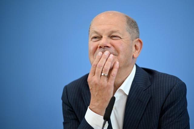 Olaf Scholz und die Geschichte von Hase und Igel