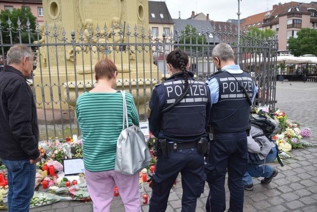 Landesinnenminister Strobl nach der tdlichen Messerattacke auf einen Polizisten in Mannheim: 