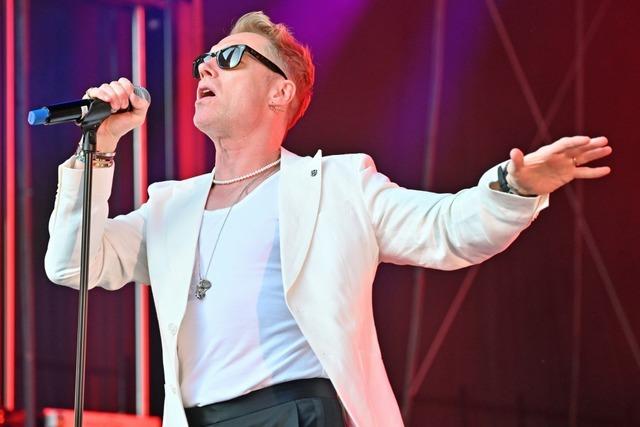 Wie war's bei Ronan Keating auf dem Freiburger Mnsterplatz? Sehr charmant!