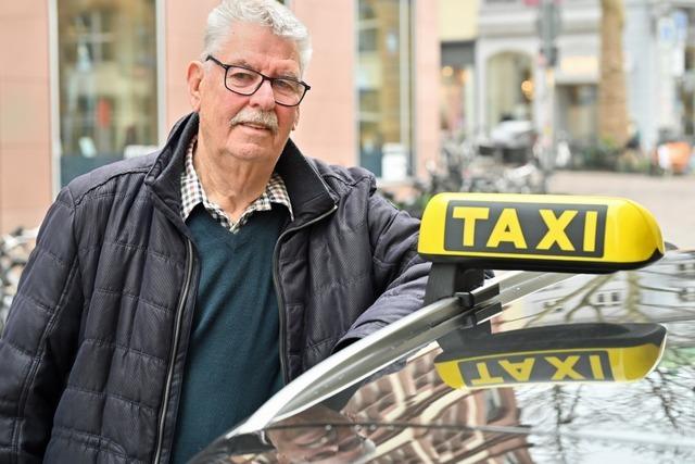 Einst fuhr Gerhard Kern mit seinem Taxi von Freiburg bis nach Paris - jetzt geht er in Ruhestand