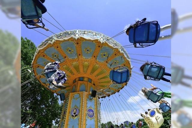 In Freiburg drehen sich am Wochenende wieder nostalgische Karusselle