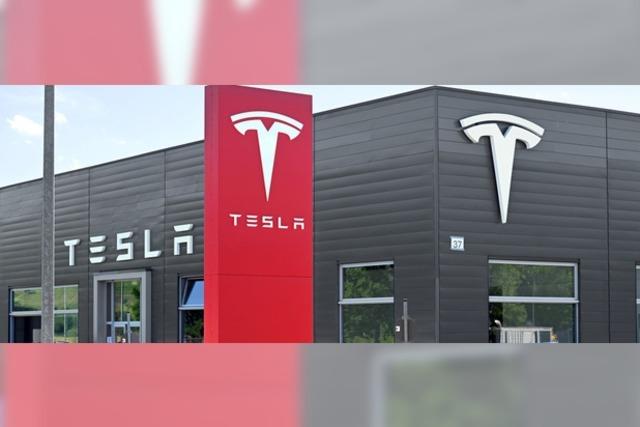 Tesla ist bald im Freiburger Gewerbegebiet Haid vertreten – und macht ein Geheimnis draus