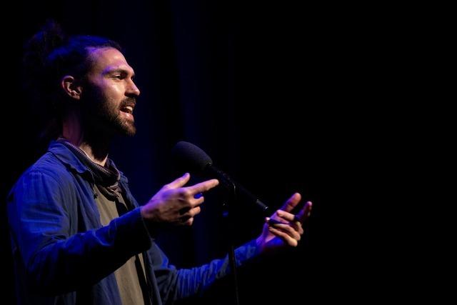 Der Freiburger Dominik Heiler ist Landesmeister im Poetry Slam