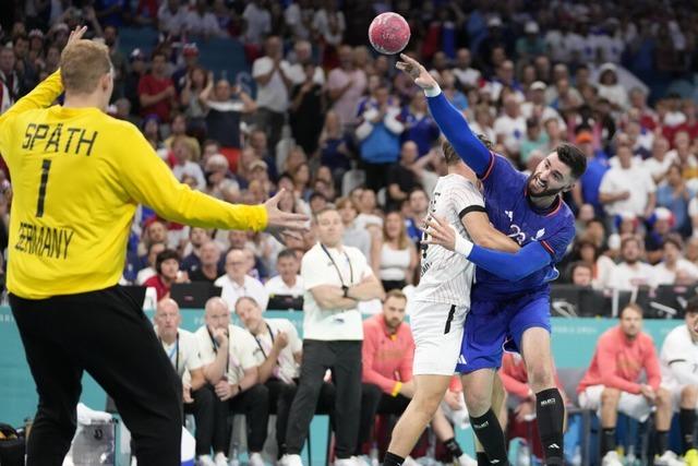 Ein irres Spiel: Handballer schocken Frankreich und trumen von Medaille