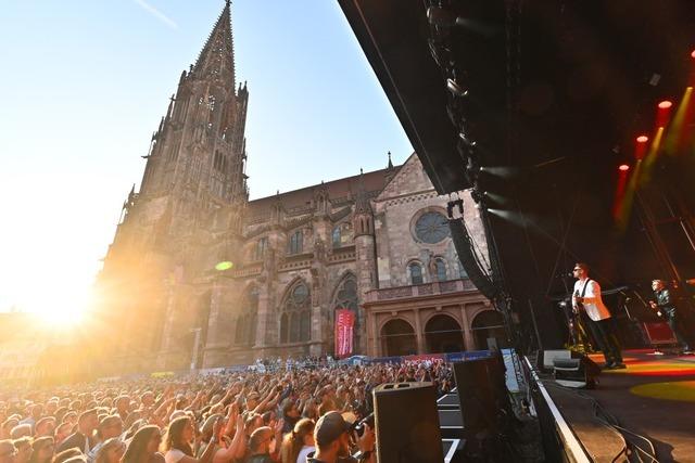 Mnsterplatzkonzerte in Freiburg: Der Regen geht, Ronan Keating kommt