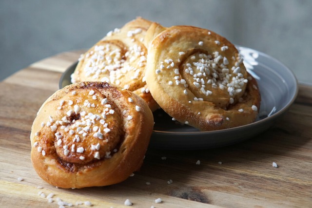 Wer am Abend die Teigschnecken schon f...schnecken zum Frhstck warm genieen.  | Foto: Doreen Hassek