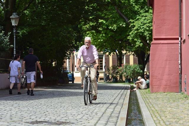 Ex-Stadtrat Lars Petersen ist jede einzelne Strae in Freiburg abgeradelt: 