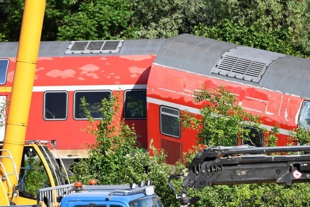 Zugunglck: Von auen nicht erkennbare Fehler an Schwellen als Ursache