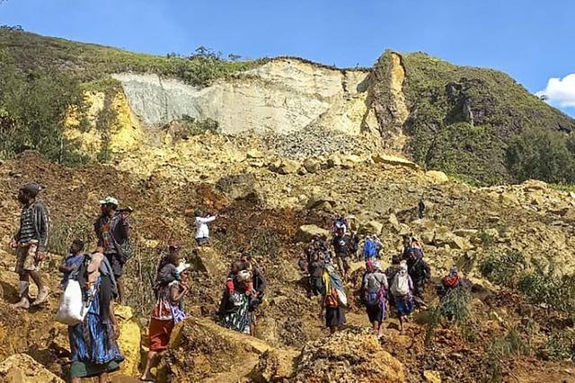 Erdrutsch in Papua-Neuguinea: Katastrophenschutz befrchtet 2000 Tote