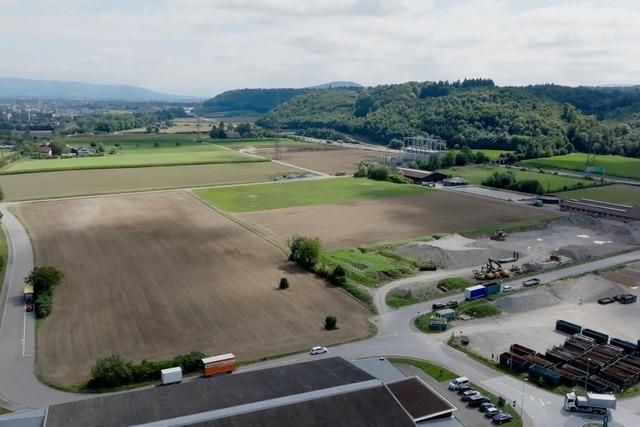 Auf dem Aurica-Areal im Osten von Kaiseraugst sollen bis zu 3000 Arbeitspltze entstehen