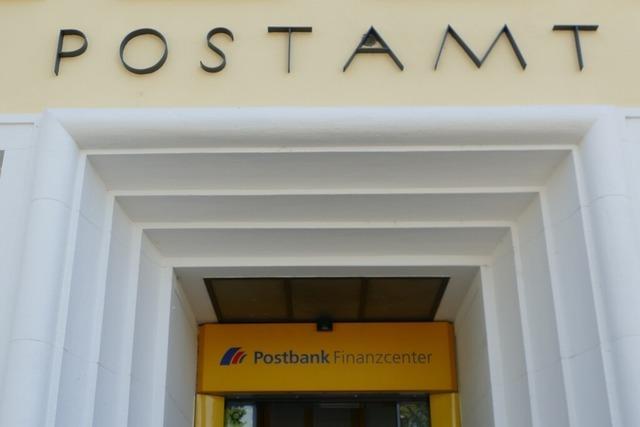 Postbank schliet Filiale im "Postamt" in Bad Sckingen bis zum Jahresende 2024