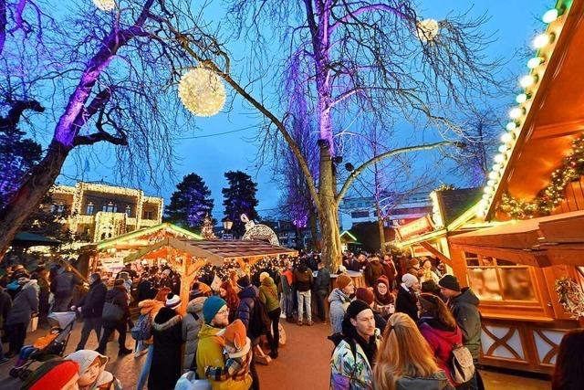 Gebhren fr Glhwein- und Imbissstnde auf dem Freiburger Weihnachtsmarkt steigen