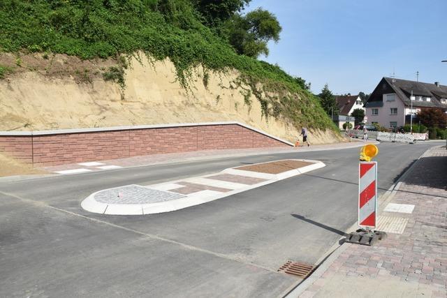 In Eichstetten steht die Sanierung der Btzinger Strae vor dem Abschluss