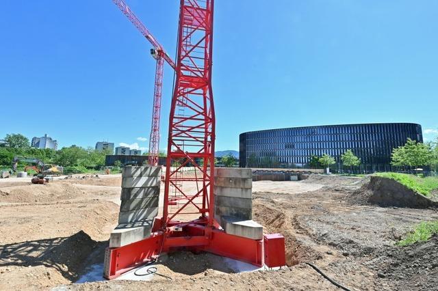 In Freiburg muss fr die Rathaus-Erweiterung Alt-Beton verwendet werden