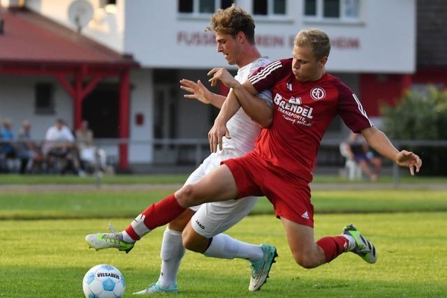 Eine turbulente Derby-Premiere zwischen dem FV Ettenheim und dem FSV Altdorf