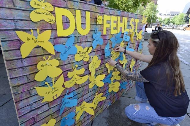 Gedenken in Freiburg an die zu vielen Drogentoten