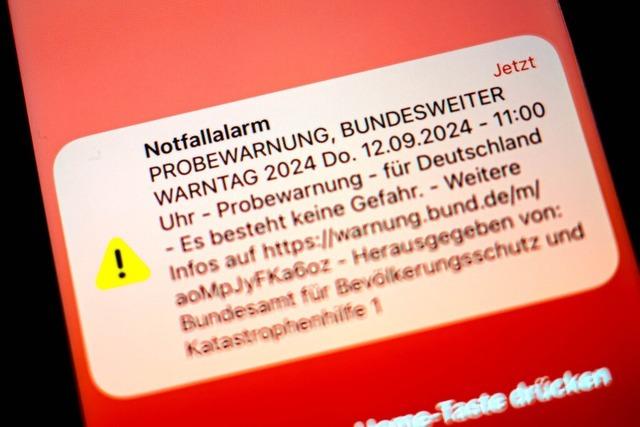 Warntag im Kreis Lrrach: Landratsamt zieht positive Bilanz