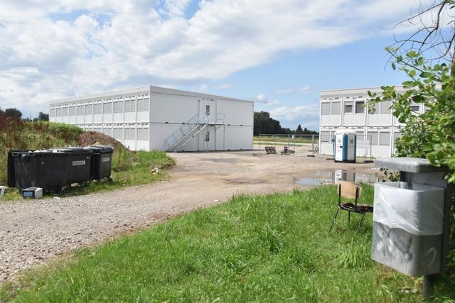 44 neue Container in der Denzlinger Elzstrae sind Ende August einzugsfertig