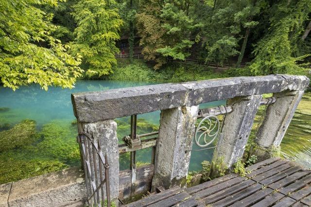 Touristenmagnet Blautopf in Baden-Wrttemberg fr Jahre gesperrt