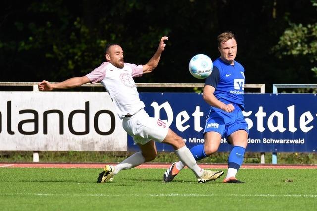 Der starke Aufsteiger Trkischer SV Singen gibt sich auch an der Lahrer Dammenmhle keine Ble