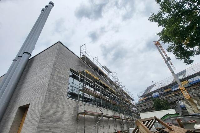 Die neue Fridolinschule in Lrrach wird im Frhjahr fertig