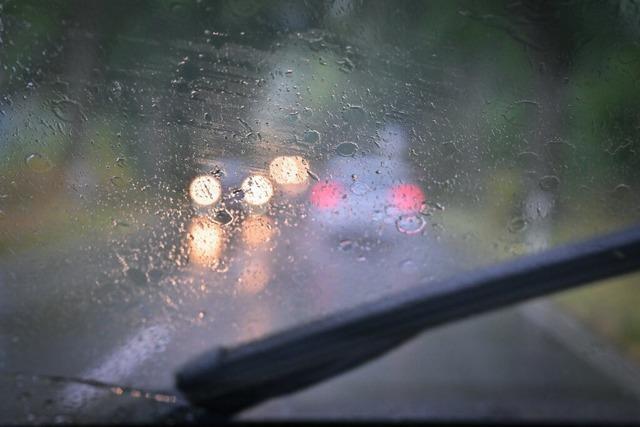 Oktober in Baden-Wrttemberg beginnt mit viel Regen - Sturm im Schwarzwald