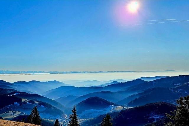 Weitblick vom Belchen