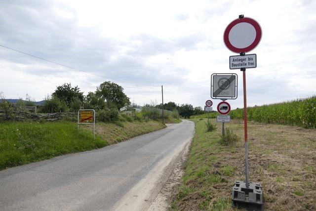 Wegen Bauarbeiten wird die Strae nach Schmidhofen monatelang voll gesperrt - auch fr Busse