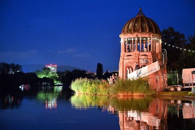 Das Freiburger Seefest ist ein schnes Fest fr einen hbschen Park