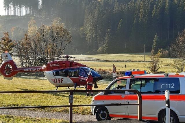 Wie einem Lenzkircher schon mehrmals von den First Respondern der DRK Ortsgruppe geholfen wurde