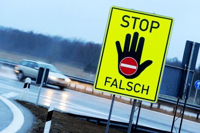 91-jhriger Falschfahrer gefhrdet den Verkehr auf der A98 zwischen Lrrach und Weil am Rhein