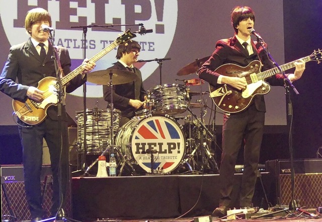 Die Beatles-Tribute-Band &#8222;Help&#8220; im Gloria-Theater  | Foto: Susanne Schleinzer-Bilal