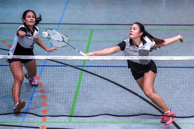 Diese Schwestern sind im Badmintonteam des TV Bad Sckingen kaum zu schlagen