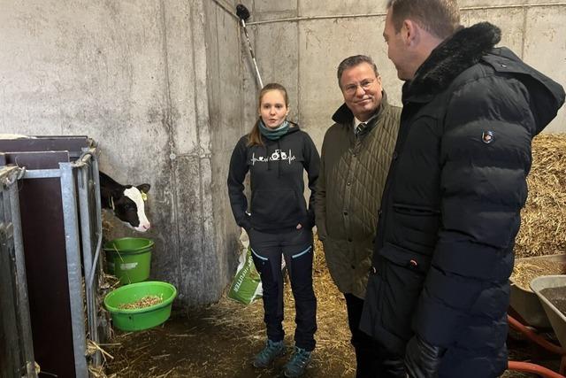 Was Landwirte sich von der Politik wnschen - Austausch in Titisee-Neustadt mit Landwirtschaftsminister Hauk