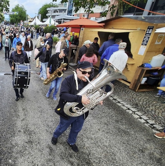 Die Vereins-Meile ist auch beim diesj...-Lnder-Stadt Festivals fest geplant.   | Foto: Hannes Lauber