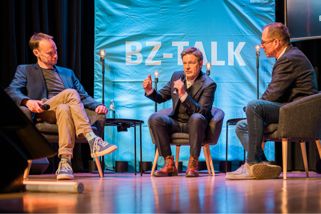 Merz, Militr und Mittelweg: Robert Habeck beim BZ-Talk in Freiburg