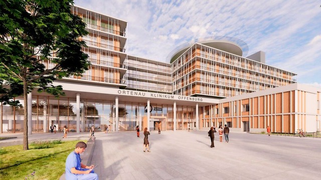 Im Rahmen der Agenda 2030 werden aus  ... den Offenburger Neubau des Klinikums.  | Foto: Luthe Architekten