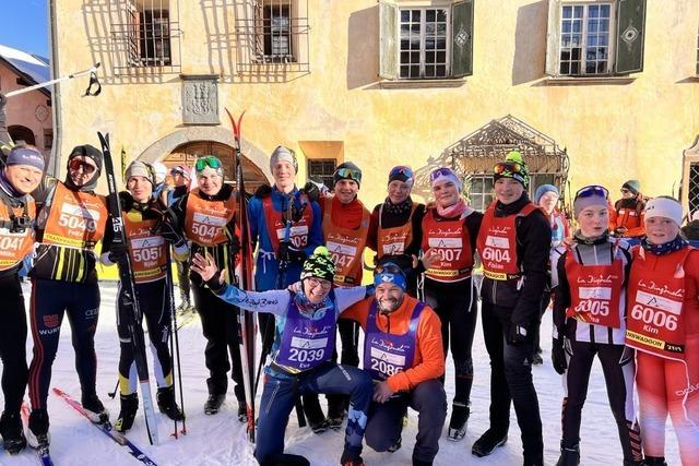 Die Ski-Zunft Breitnau startete beim La Diagonela, einem Event fr alle Generationen