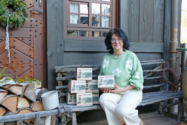 Andrea Schwrer hatte die Idee, Nudeln fr die 800-Jahr-Feier herzustellen.  | Foto: Beate Zehnle-Lehmann