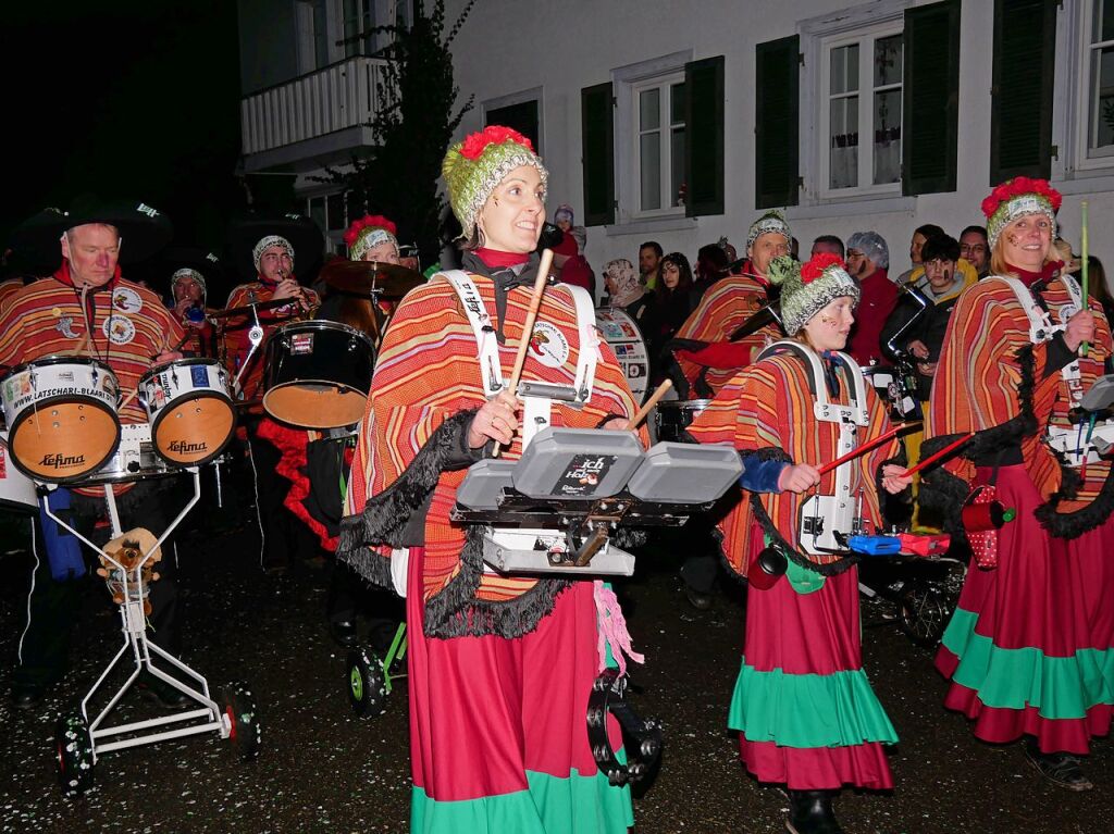 Mit Gute-Laune-Musik dabei: die Latschari Blaari