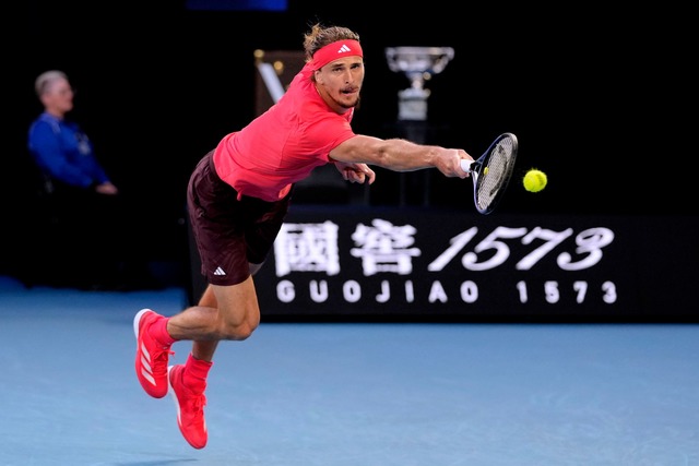 Alexander Zverev verpasst den Grand-Slam-Titel bei den Australian Open  | Foto: Asanka Brendon Ratnayake/AP/dpa