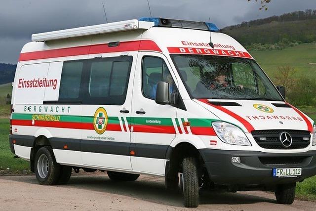 Die Bergwacht Schwarzwald bekommt ein neues Auto fr eine noch bessere Rettung