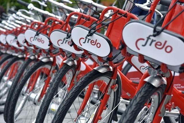 Das Freiburg Radleihsystem Frelo boomt und bleibt finanzierbar